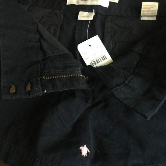 NWT J. Crew 3" Chino Turtle Critter Short Embroidered Navy Pink - Size 4 - Picture 6 of 11
